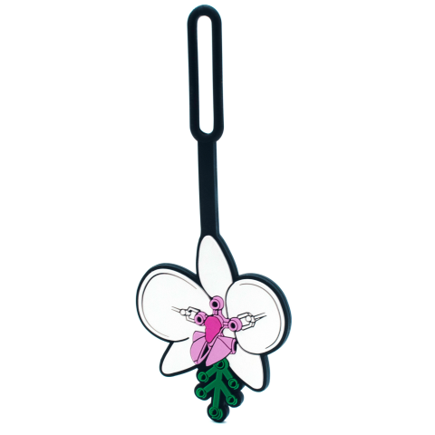 Orchidee bagagelabel
