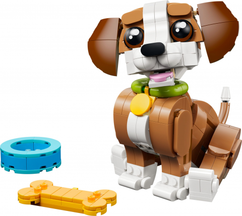 Schattige dieren: speelse puppy