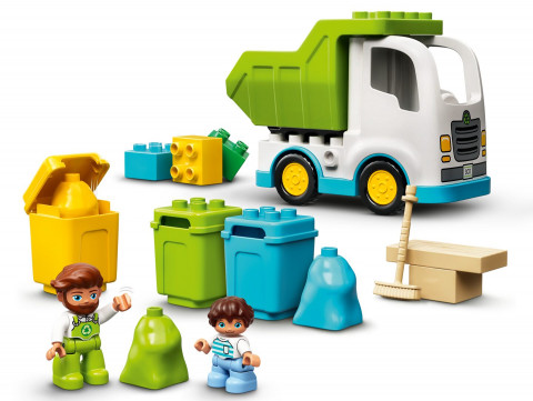 Vuilniswagen en recycling