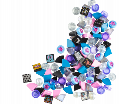 Extra DOTS - serie 8 – Glitters en glans