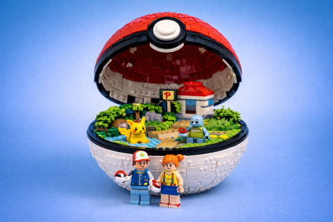 Geruchten over LEGO Pokémon 72154 Poké Ball