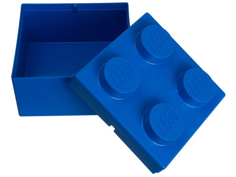 LEGO 2x2 blauwe opslagsteen