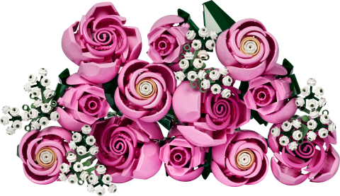 Roze rozenboeket