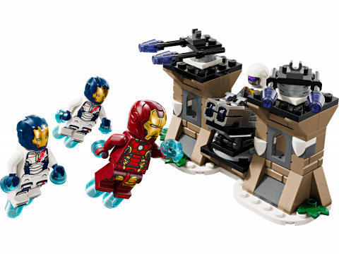 Iron Man & Iron Legion vs. Hydra soldaat