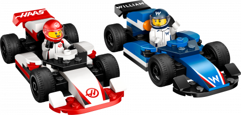 F1® Williams Racing en Haas F1® racewagens