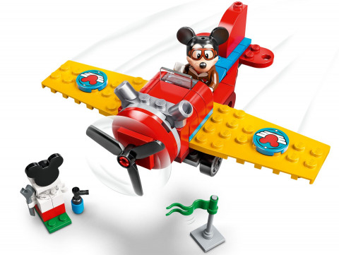 Mickey Mouse propellervliegtuig