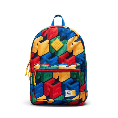 Herschel Heritage jongerenrugzak - monogram - meerkleurig