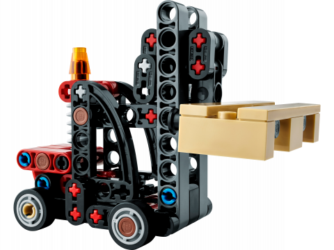 Vorkheftruck met pallet