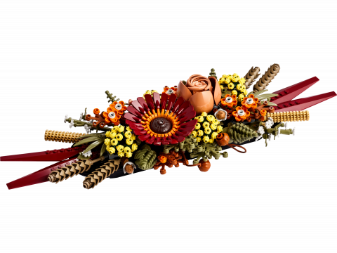 Bloemstuk met gedroogde bloemen
