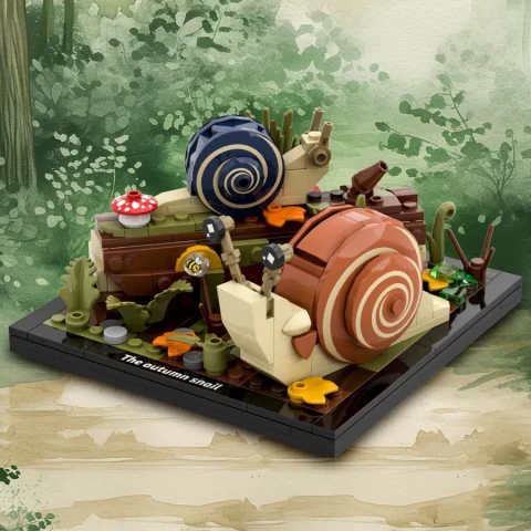 Nieuw LEGO Ideas winnaar: The autumn snails wordt cadeau bij aankoop (GWP)