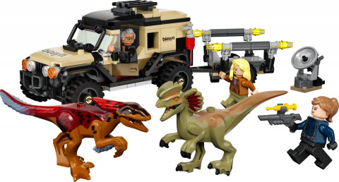 Pyroraptor & Dilophosaurus transport
