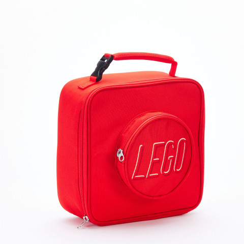 Lunchtas in de vorm van een steen – rood