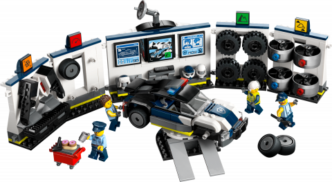 Garage voor politieauto's