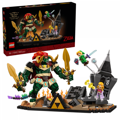 LEGO The legend of Zelda 77093 Ocarina of time – The final battle nu als pre-order verkrijgbaar