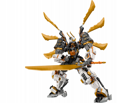Cole's reusachtige drakenmecha