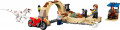 Atrociraptor dinosaurus motorachtervolging