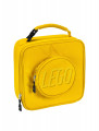 Lunchtas in de vorm van een LEGO® steen - geel